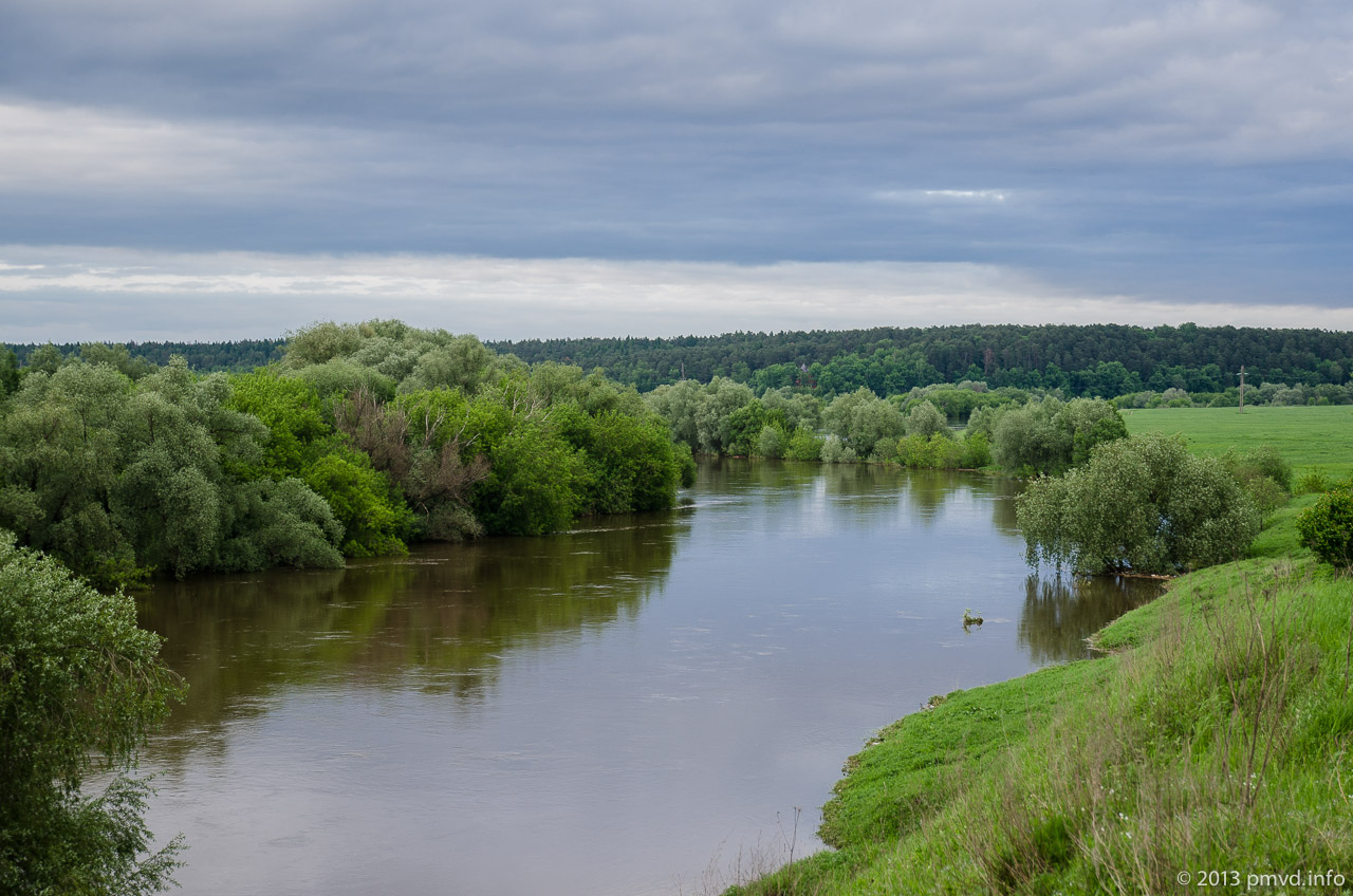 Река Москва в селе Иславское