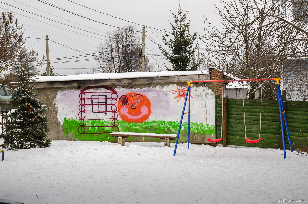 Детская площадка в Сколково