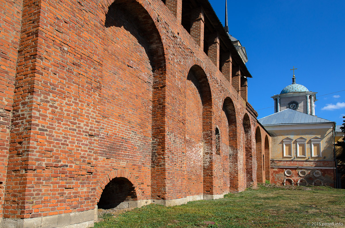 Крепостные стены в Смоленске