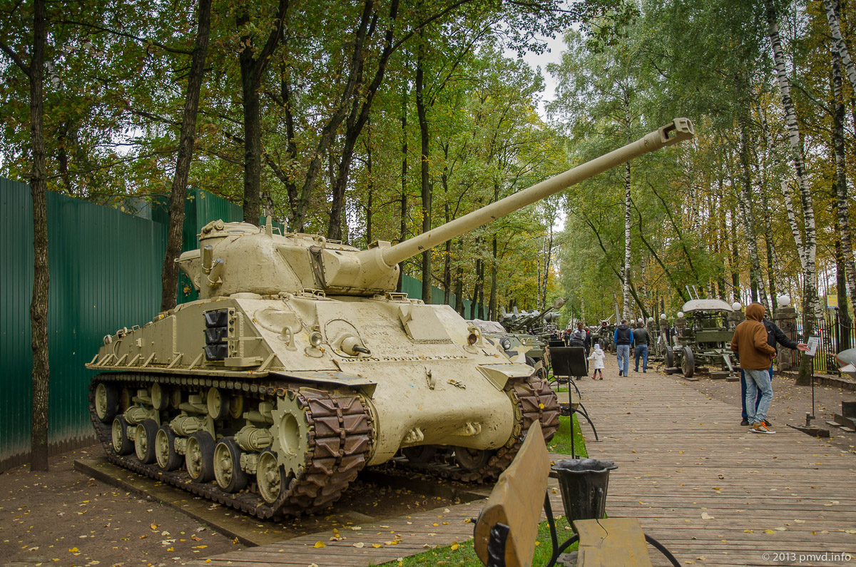 Танк M4 Sherman в Музее Техники Вадима Задорожного